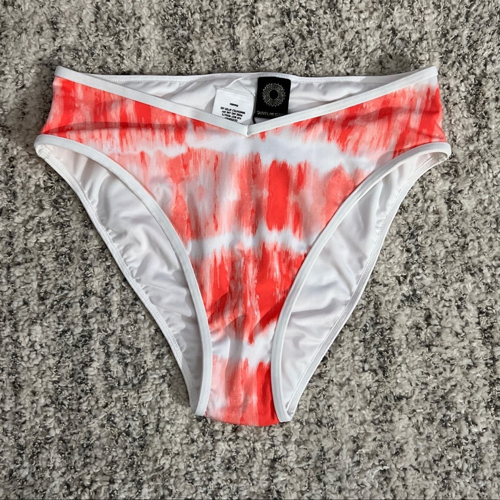Sunn Lab Orange/ Pink Tie-Dye Bikini Bottom XS